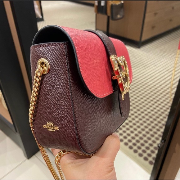 Coach Gemma Crossbody in Colorblock with Butterfly - Picture 5 of 6